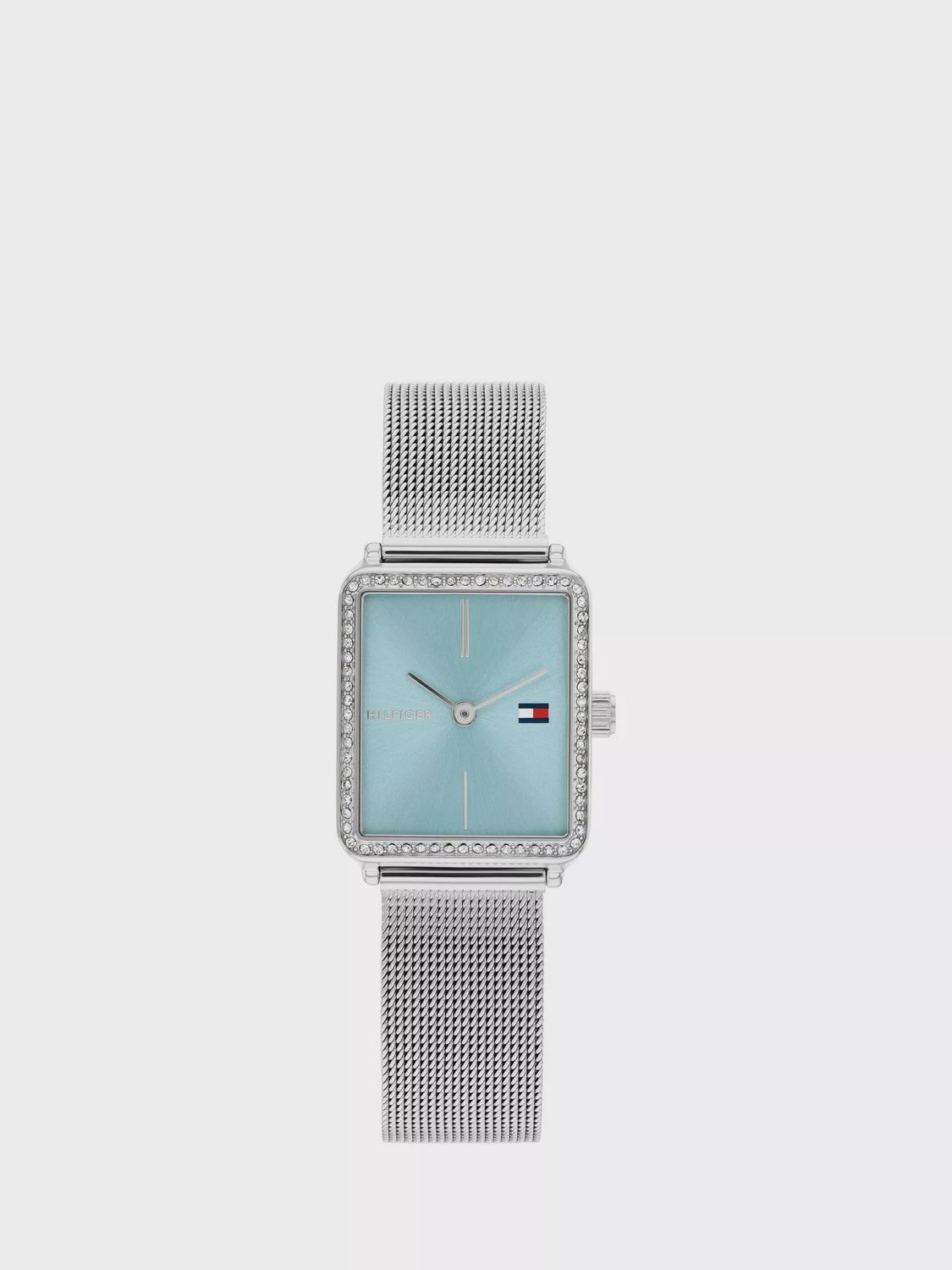 Tommy Hilfiger Ladies Tea Crystal Mesh Strap Watch