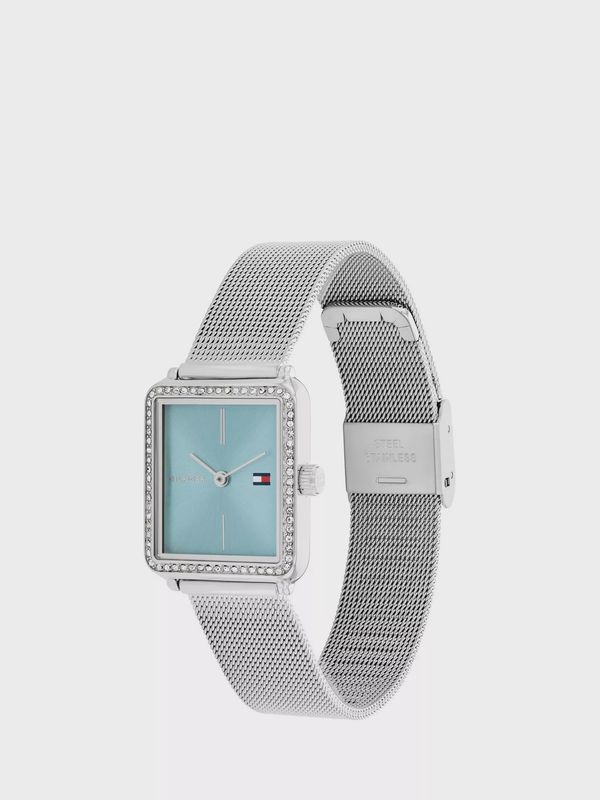 Tommy Hilfiger Ladies Tea Crystal Mesh Strap Watch