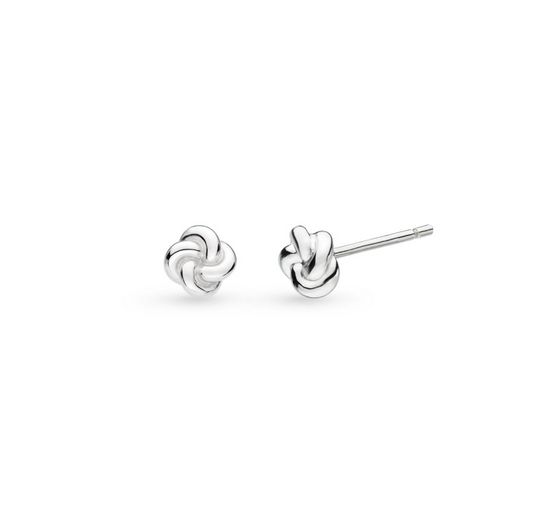 Marina Tide Knot Stud Earrings