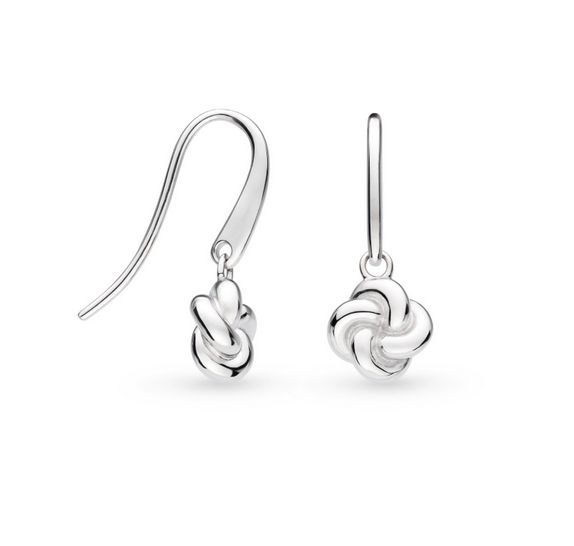 Marina Tide Knot Drop Earrings
