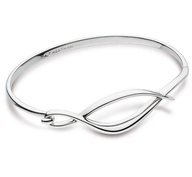 Entwine Twine Twist Hinged Bangle