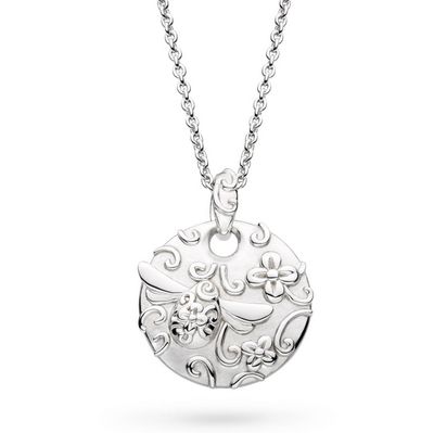 Blossom Flyte Honey Bee Disc Necklace