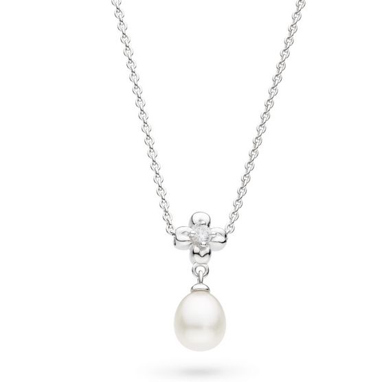Blossom Flyte Honey Flower Pearl Necklace