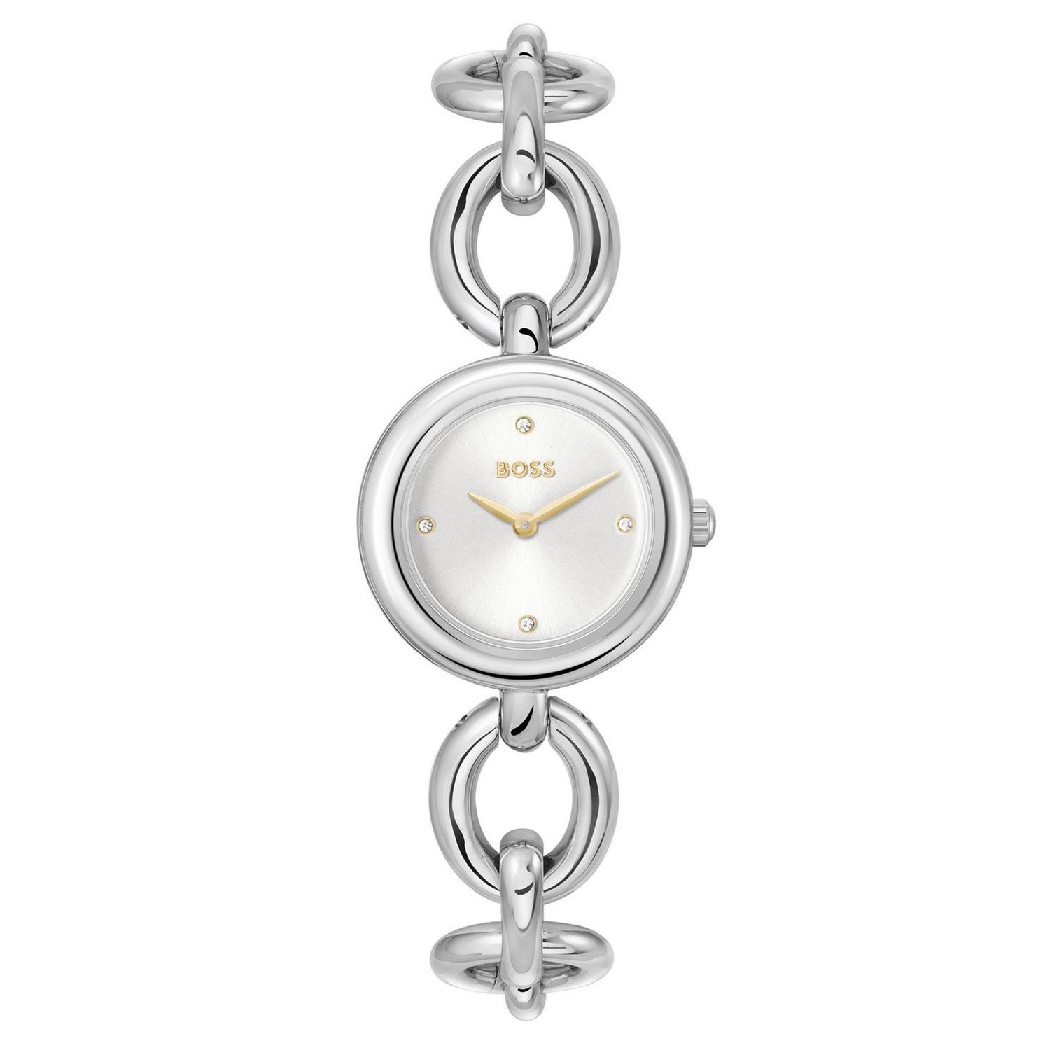 Live 28mm Stainless Steel Crystal Ladies Watch