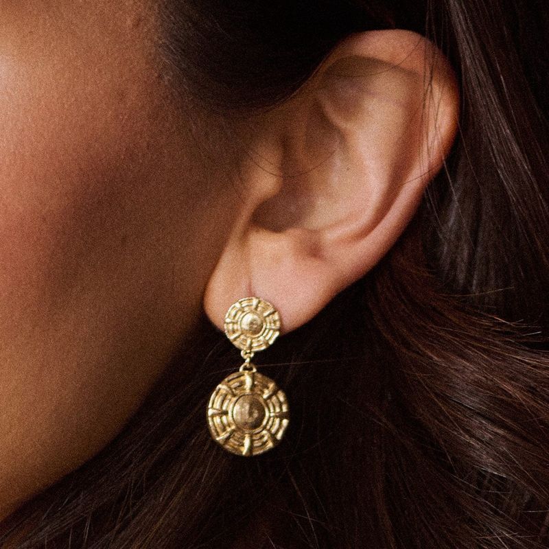 Apollo Double Drop Earrings