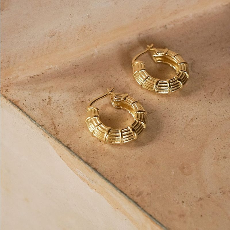 Apollo Large Hoop Earrings