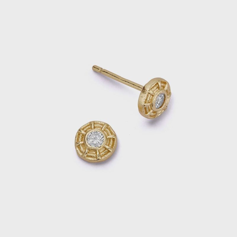 Apollo Sparkle Stud Earrings