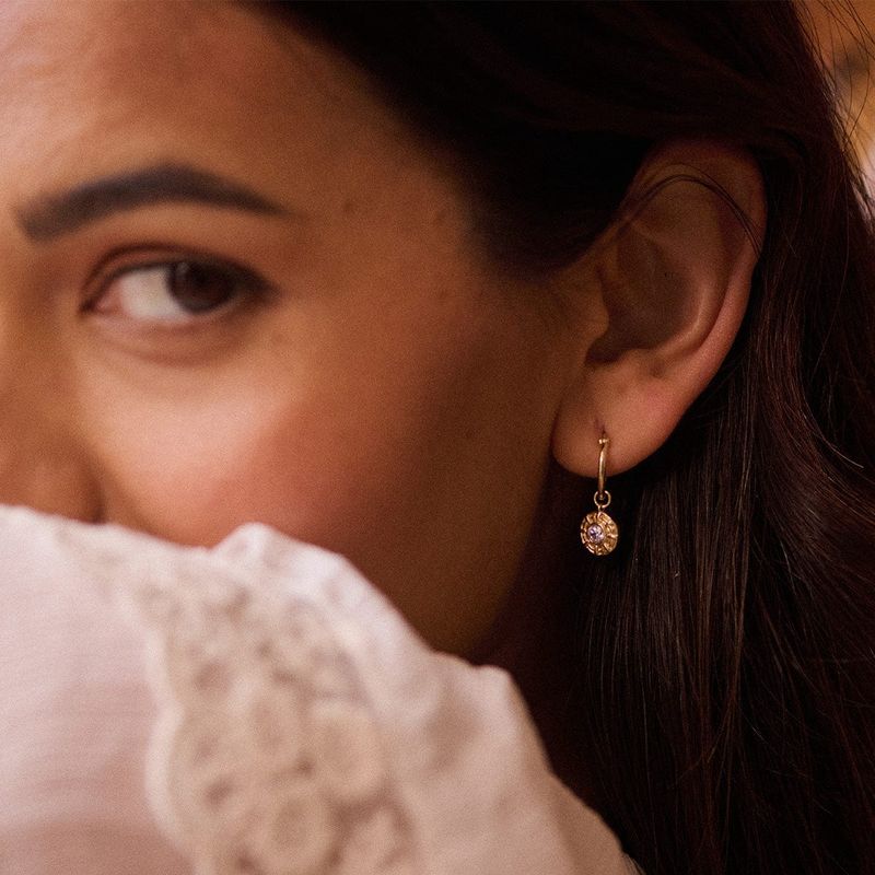 Apollo Sparkle Drop Earrings