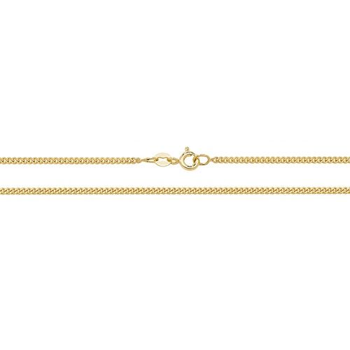 9ct Yellow Gold Close Curb Chain CH163
