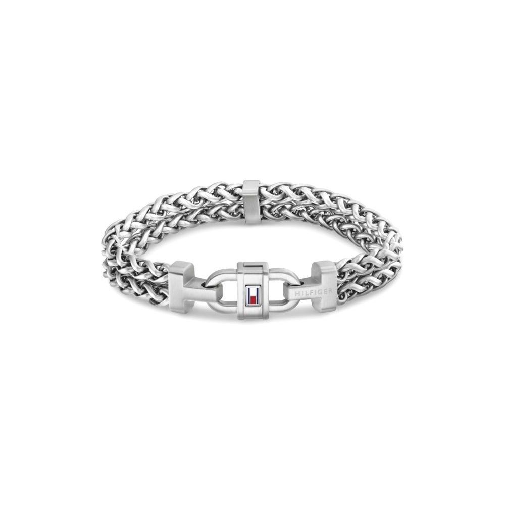 Tommy Hilfiger Stainless Steel Carabiner Bracelet