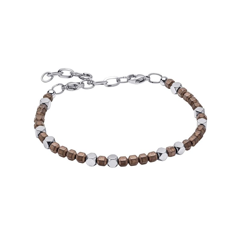 Fred Bennett Brown Hematite Bead Bracelet