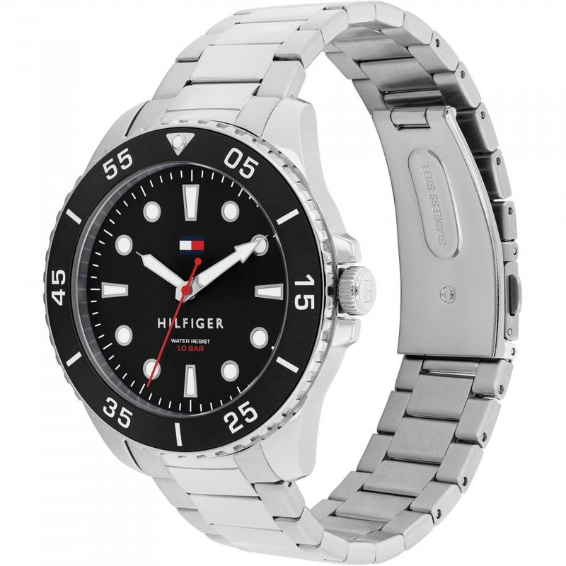 Tommy Hilfiger Gents 44mm Oceanic Black Watch 1792203