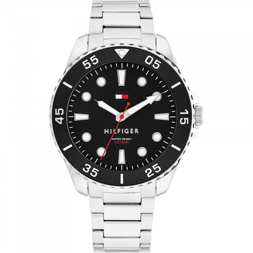 Tommy Hilfiger Gents 44mm Oceanic Black Watch 1792203
