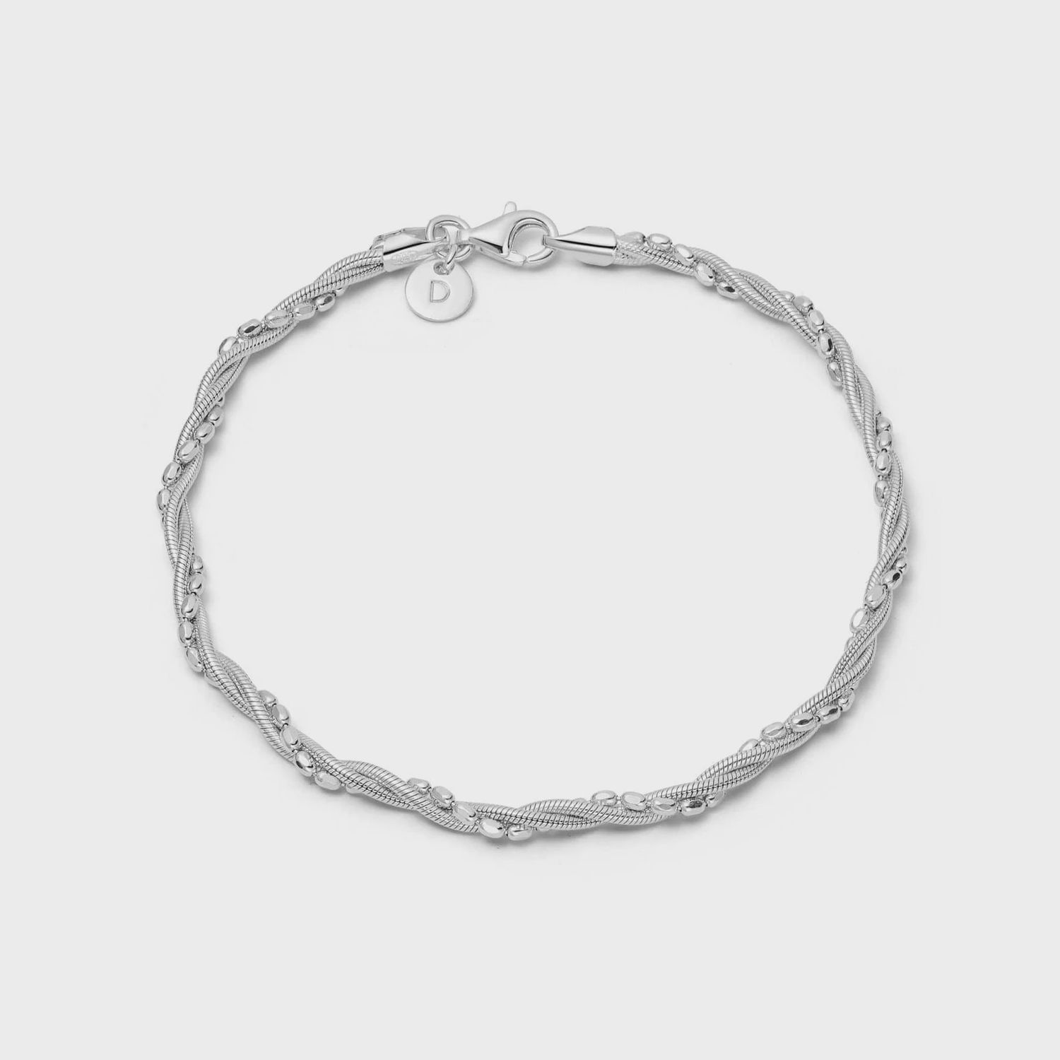 Shrimps Twist Chain Wreath Bracelet