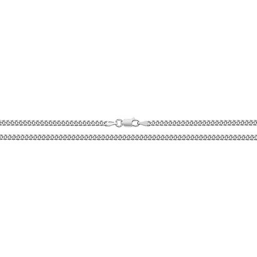 Silver Close Curb Chain G1130