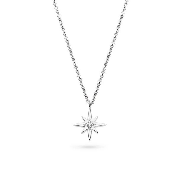 Silver Céleste North Star Mini Necklace