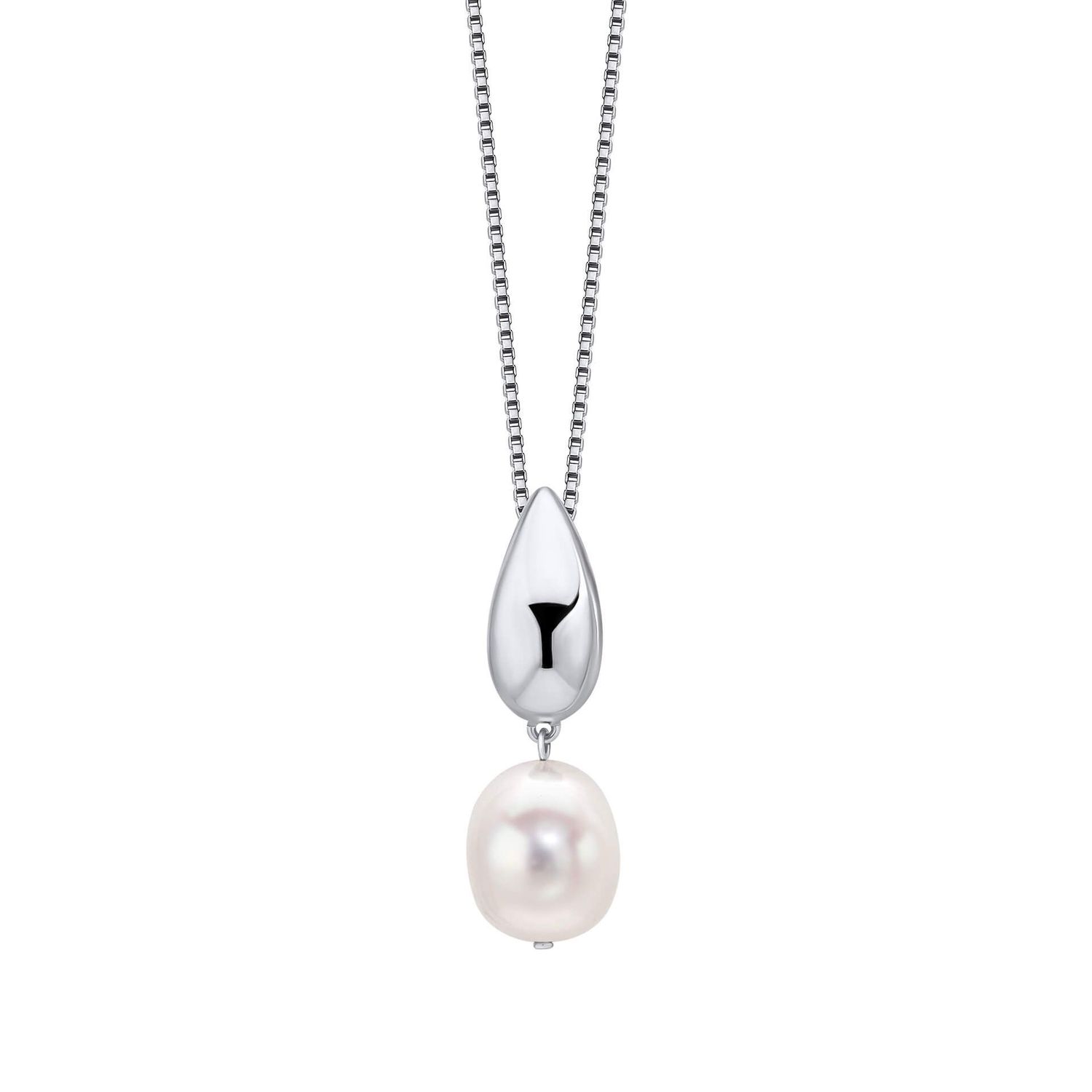 Fiorelli Droplet Pendant with Pearl