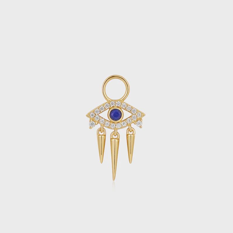 Gold Evil Eye Earring Charm Gold Evil Eye Earring Charm