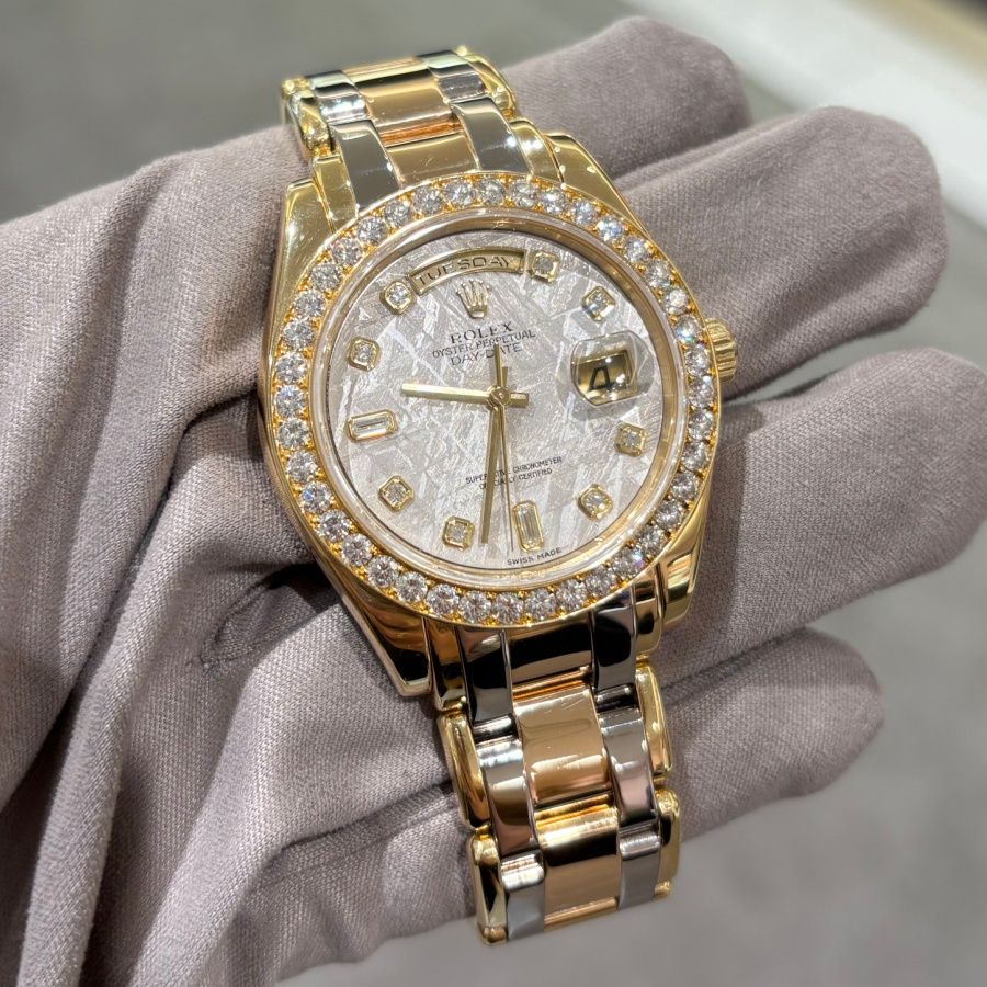 Pre-Owned Rolex Oyster Perpetual Day-Date Masterpiece Tridor 18948