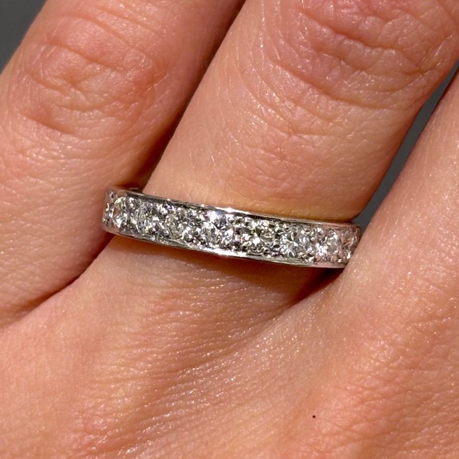 Pre-Owned 18ct Yellow Gold 0.36ct Diamond Eternity Ring