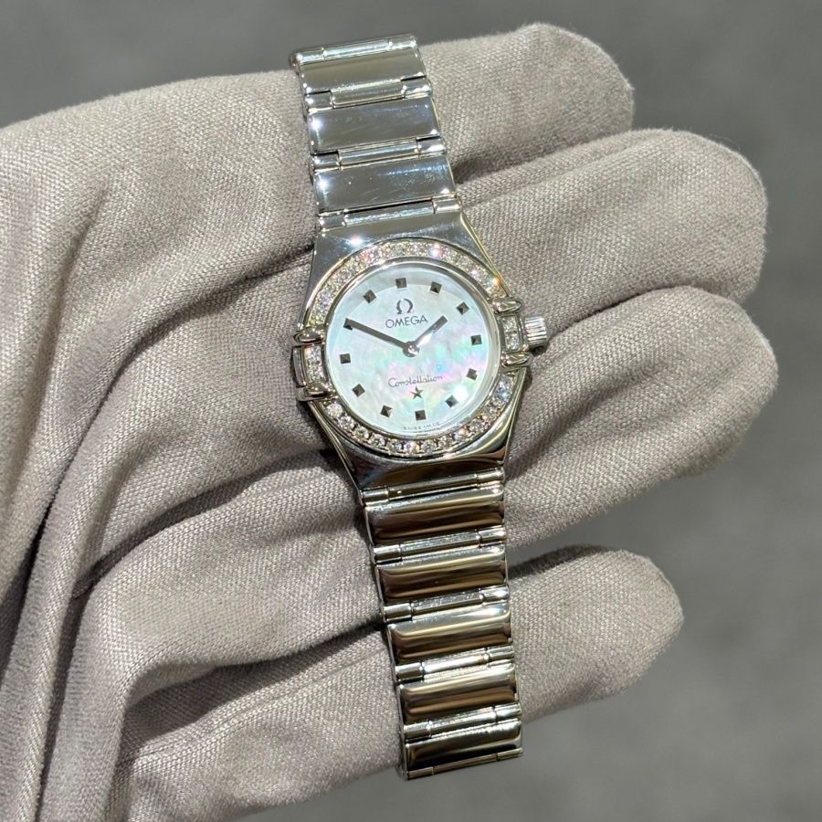 Pre-Owned Omega Constellation Diamond Set Ladies Watch  14657100