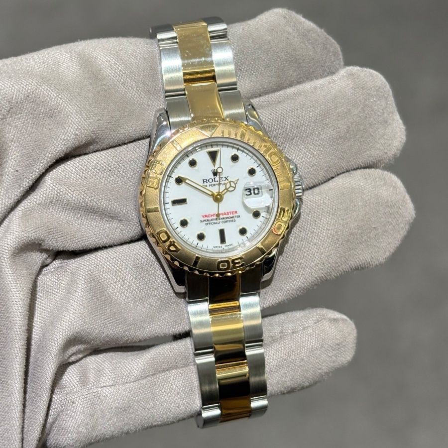 Pre-Owned Rolex Steel &amp; Gold 29mm Ladies Yacht-Master 169623