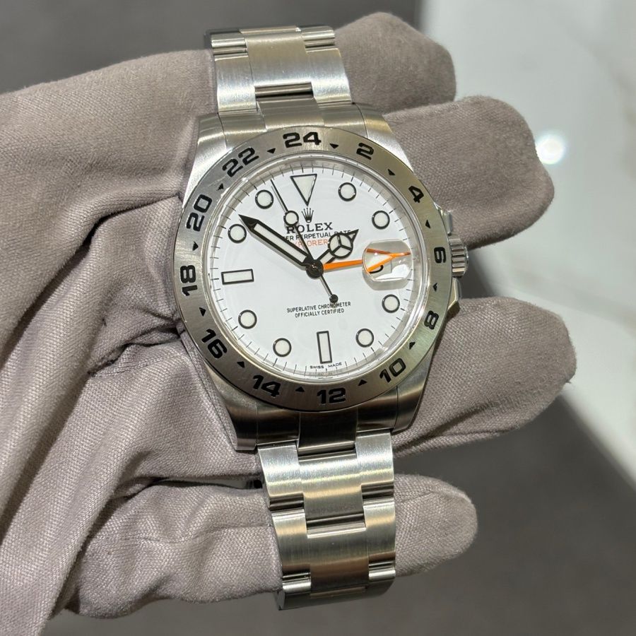 Pre-Owned Rolex Explorer II ‘Polar’ Steel Automatic Gents Watch 216570