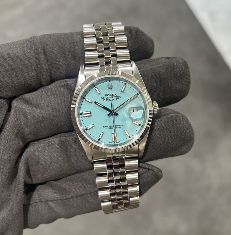 Pre-Owned Rolex Oyster Perpetual Datejust 36mm Steel Watch 16234