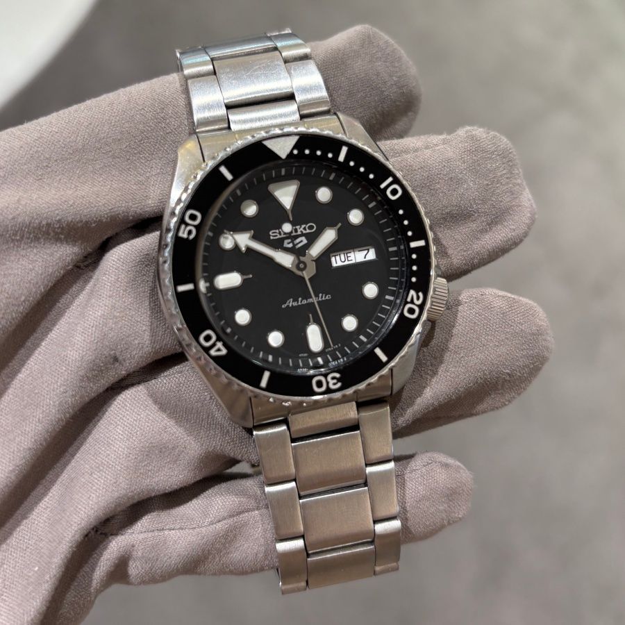 Pre-Owned Seiko 5 Sports Gents Automatic Steel Watch 4R36-07G0
