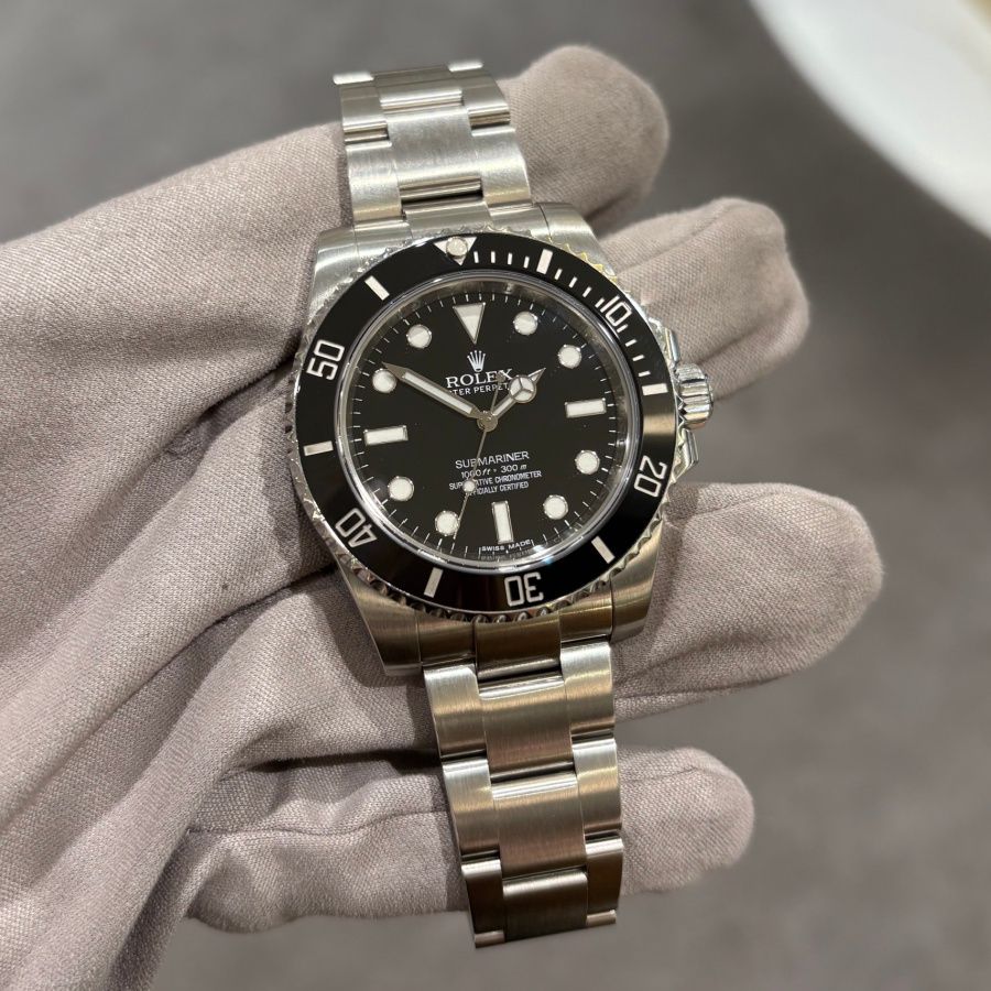 Pre-Owned Rolex Submariner Non-Date Gents Automatic Steel Watch 114060