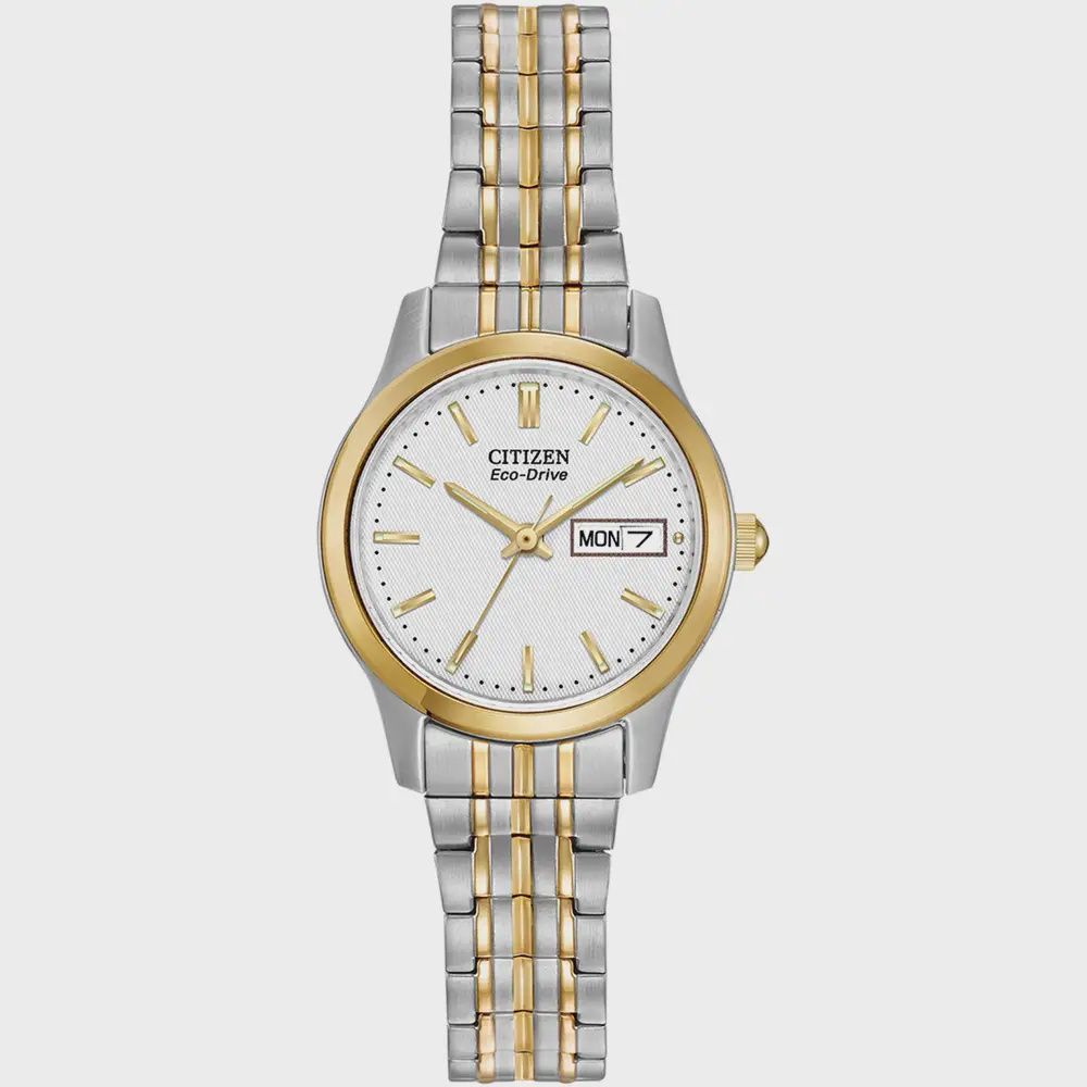 Citizen Ladies Two Tone Expander Strap Watch