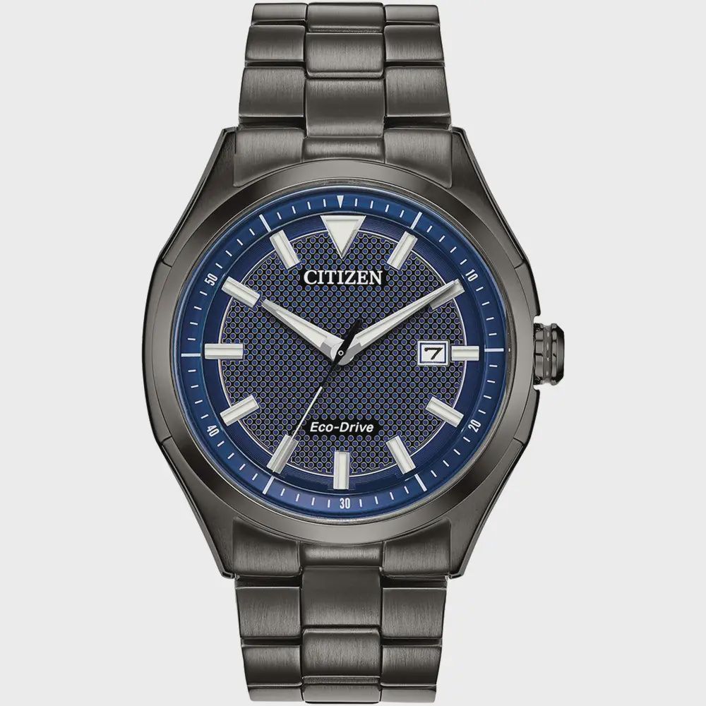 Gents Citizen Deep Grey Eco Drive Watch