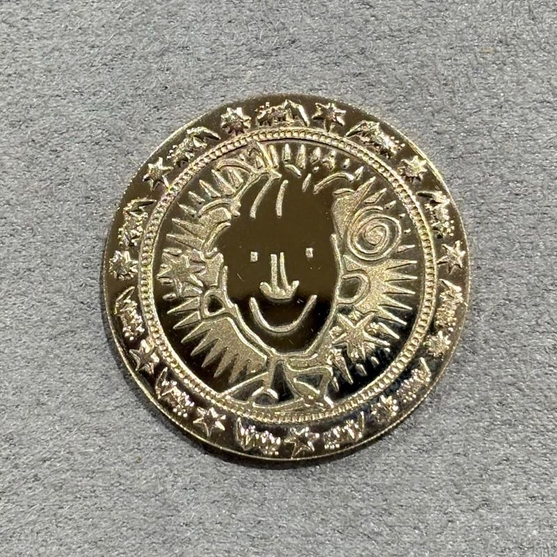 9ct Gold Charlie &amp; The Chocolate Factory Gold Coin