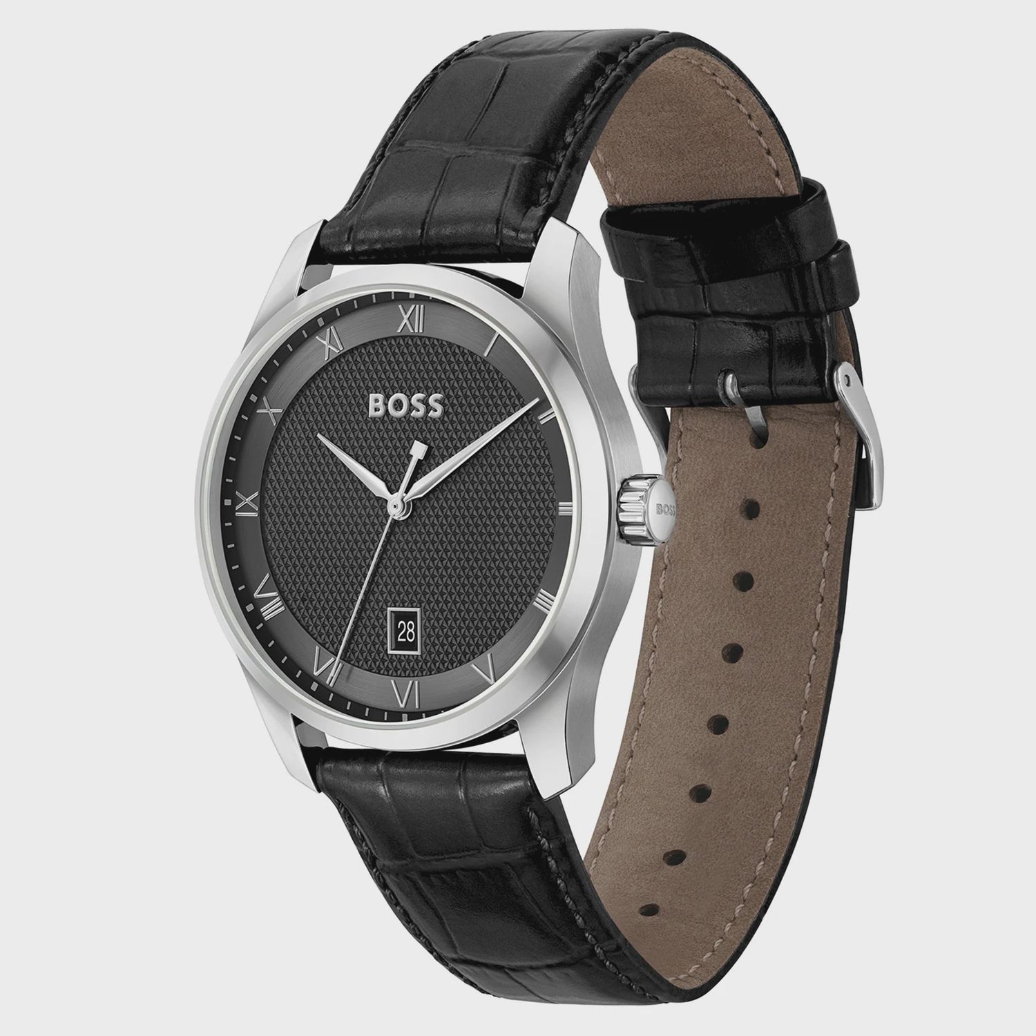 Boss Principle Gents Quartz Black 41mm Watch