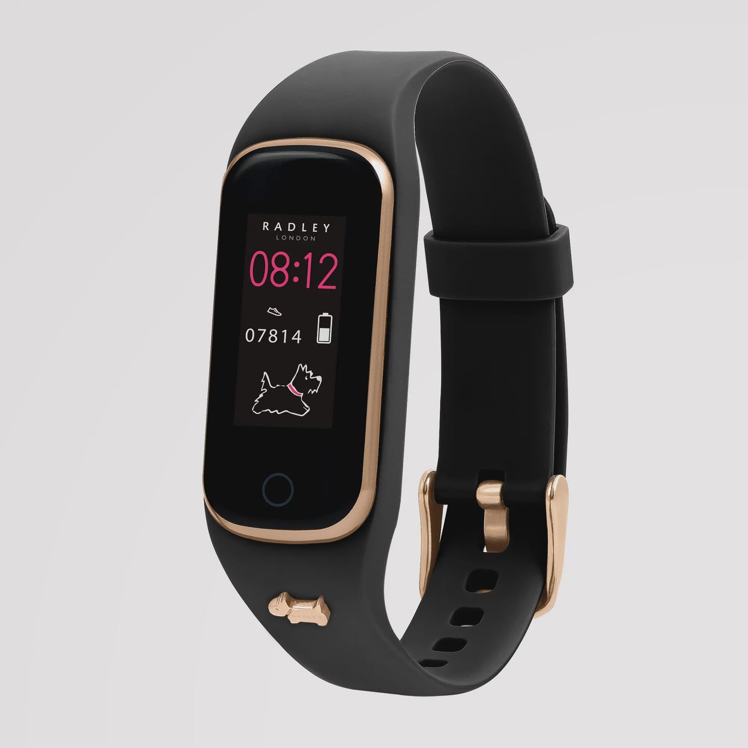 Radley Series 8 Black Silicon Strap Smartwatch