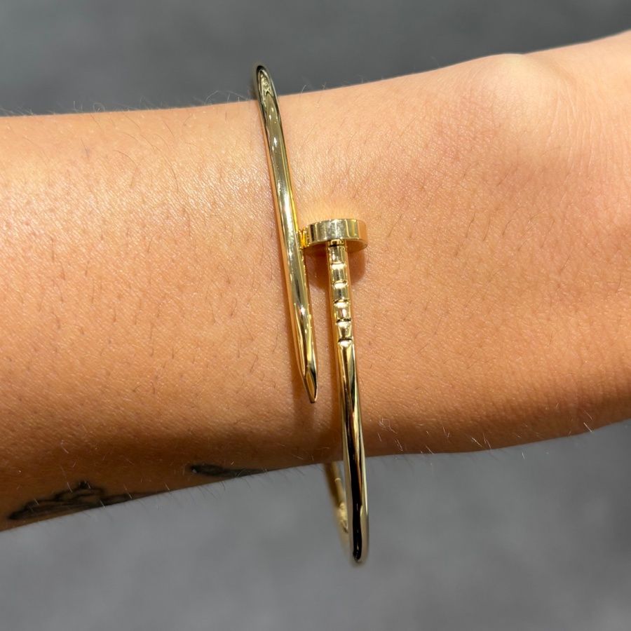 Pre-Owned Cartier Juste Un Clou Bracelet 18ct Yellow Gold
