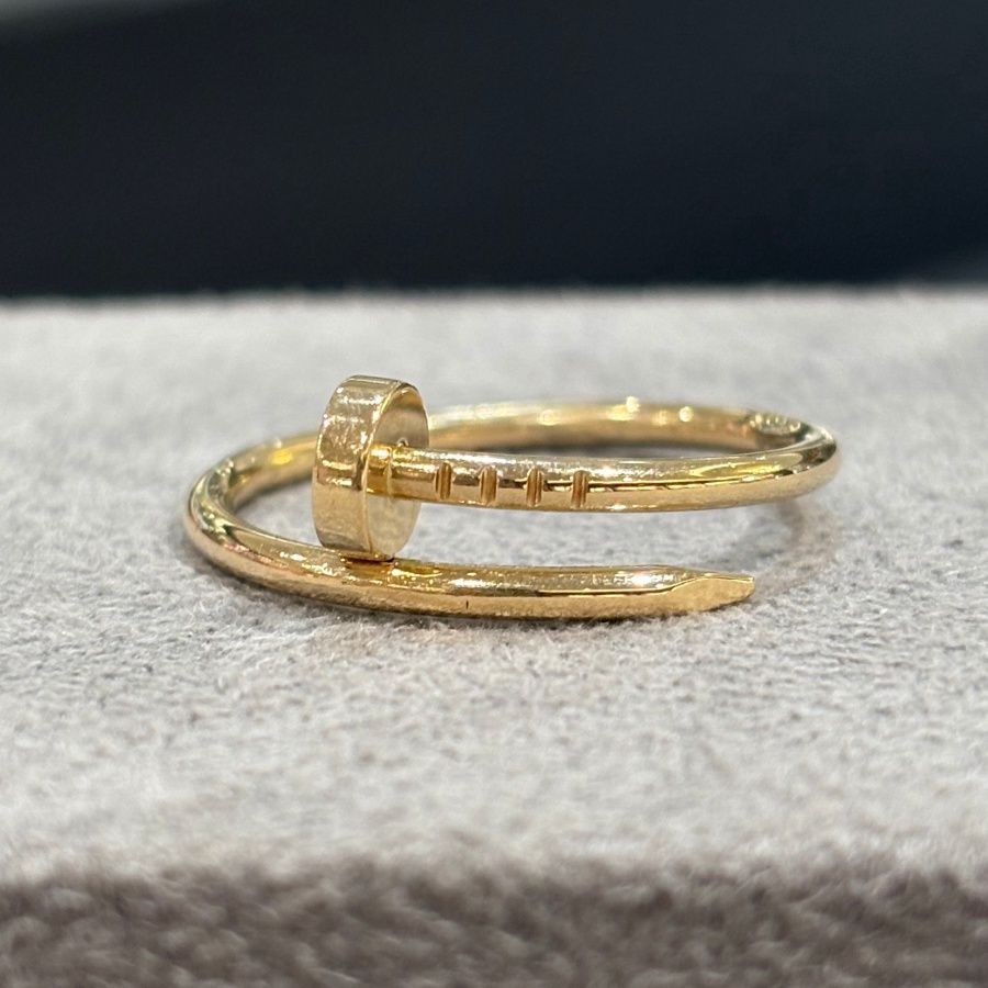 Pre-Owned Cartier Juste Un Clou Ring 18ct Yellow Gold