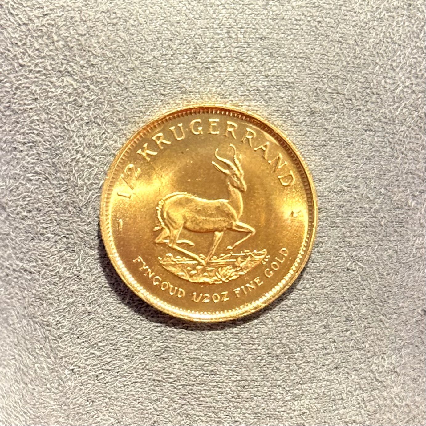 Pre-Owned Best Value 1/2oz Krugerrand Gold Coin