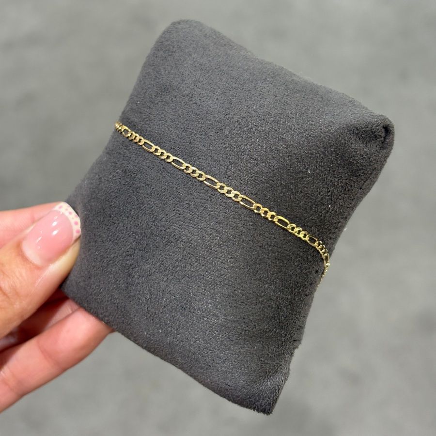 Pre-Owned 9ct Yellow Gold 10” Anklet