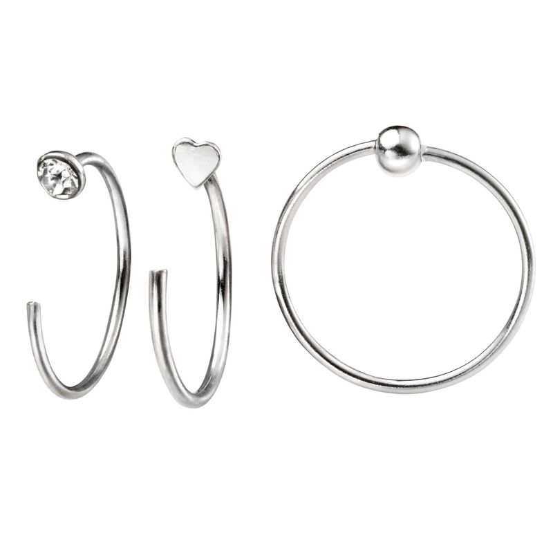 Set of 6 Nose Rings Set of 6 Nose Rings