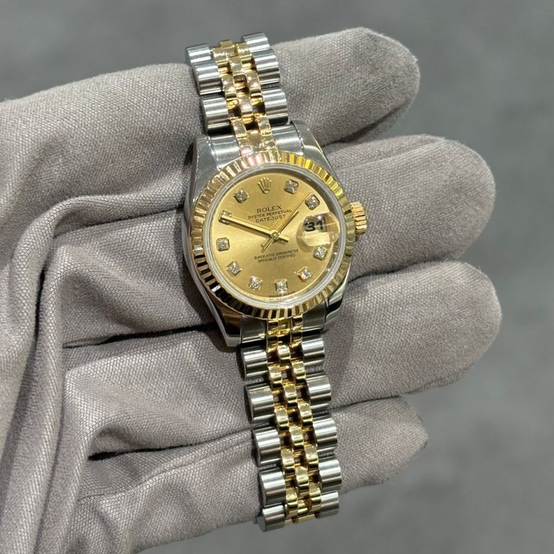 Pre-Owned Rolex Datejust Diamond Dial 179173