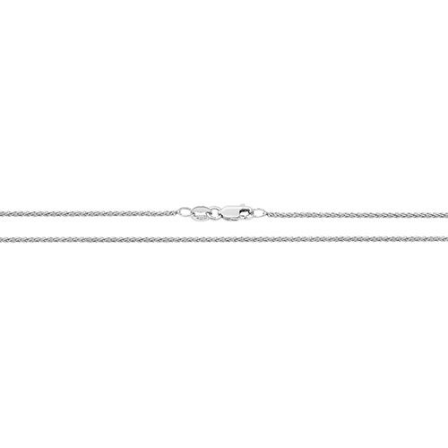9ct White Gold Spiga Chain Ch429W