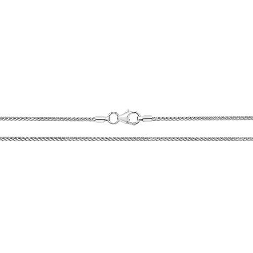 9ct White Gold Spiga Chain CH487W