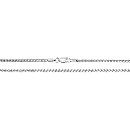 9ct White Gold Spiga Chain CH488W