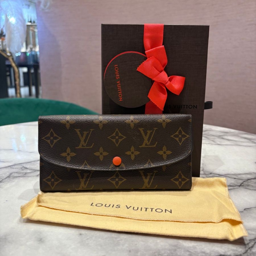 Pre-Owned Louis Vuitton Emilie Wallet in Monogram Canvas