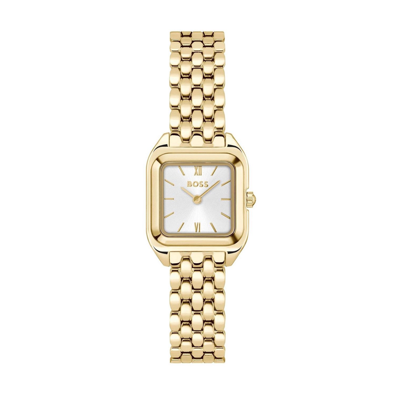 Boss Ladies Mae Petite 22.5mm Gold Plated Watch
