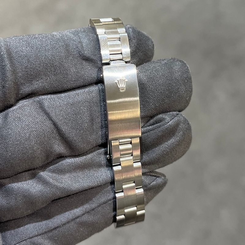 Pre-Owned Rolex Oyster Non-Date Steel Ladies Watch 67180