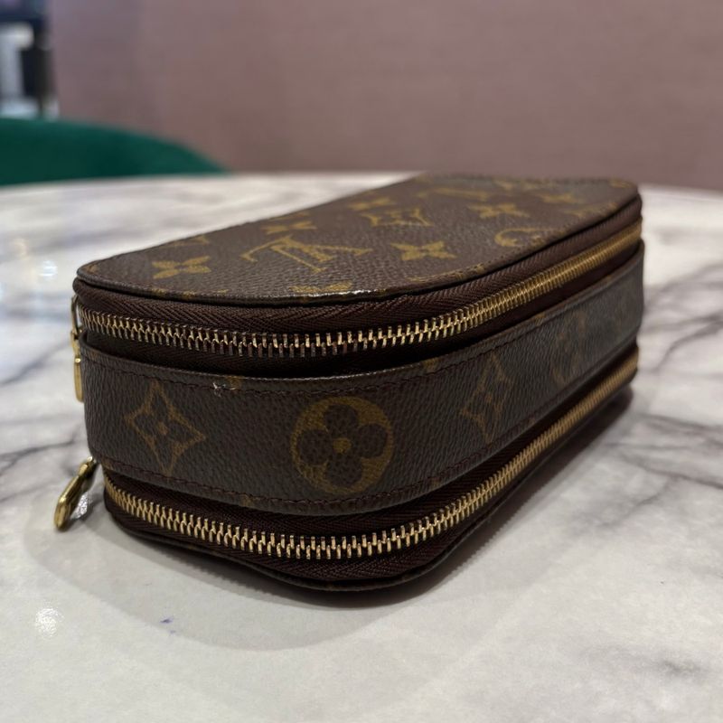 Pre-Owned Louis Vuitton Trousse Blush in Monogram Canvas