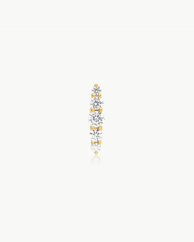 Bar Barbell Single Earring
