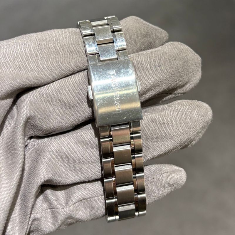 Pre-Owned Tag Heuer Aquaracer Mid-Size Quartz Diamond Ladies Watch WAF1312